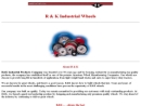 Website Snapshot of R & K INDUSTRIAL PRODUCTS CO., INC.